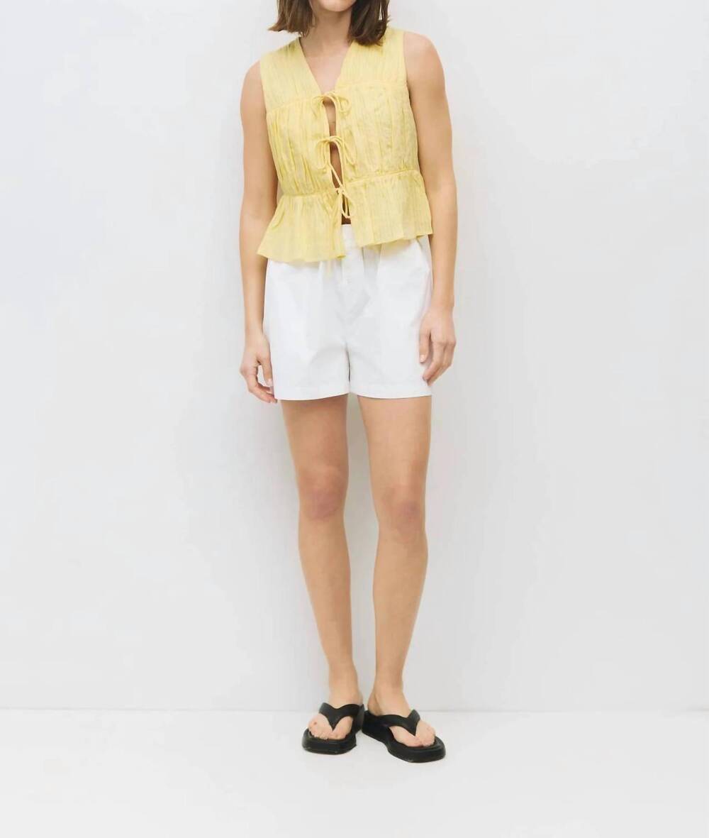 NEW MOD REF women's dunst top in yellow